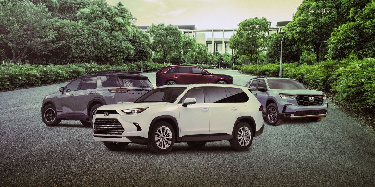 2024 Toyota Grand Highlander vs. CX90, Pathfinder, Pilot How They Compare